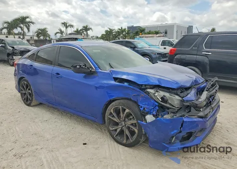 2020 Honda Civic Sport from USA, damaged, VIN 2HGFC2F89LH548865